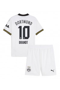 Borussia Dortmund Julian Brandt #10 Jalkapallovaatteet Lasten Kolmas peliasu 2024-25 Lyhythihainen (+ Lyhyet housut)